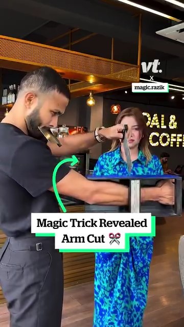 Behind the scenes of a magic trick