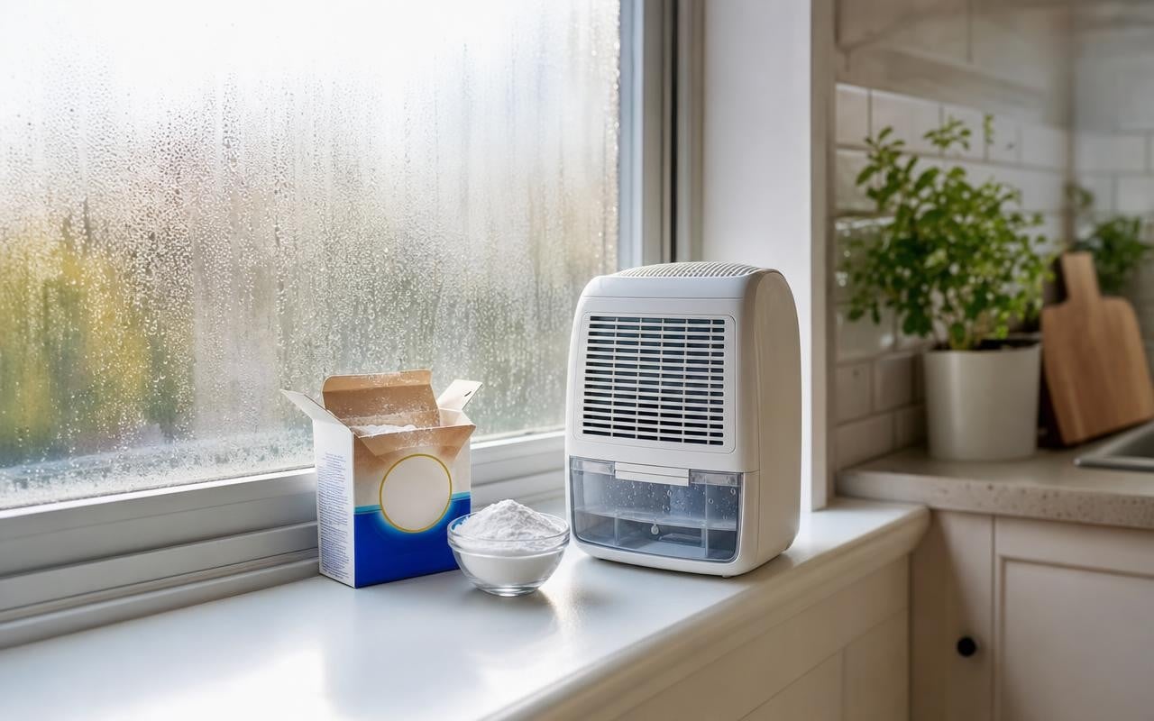 Swap your dehumidifier for this 59p cupboard staple to keep windows dry ...