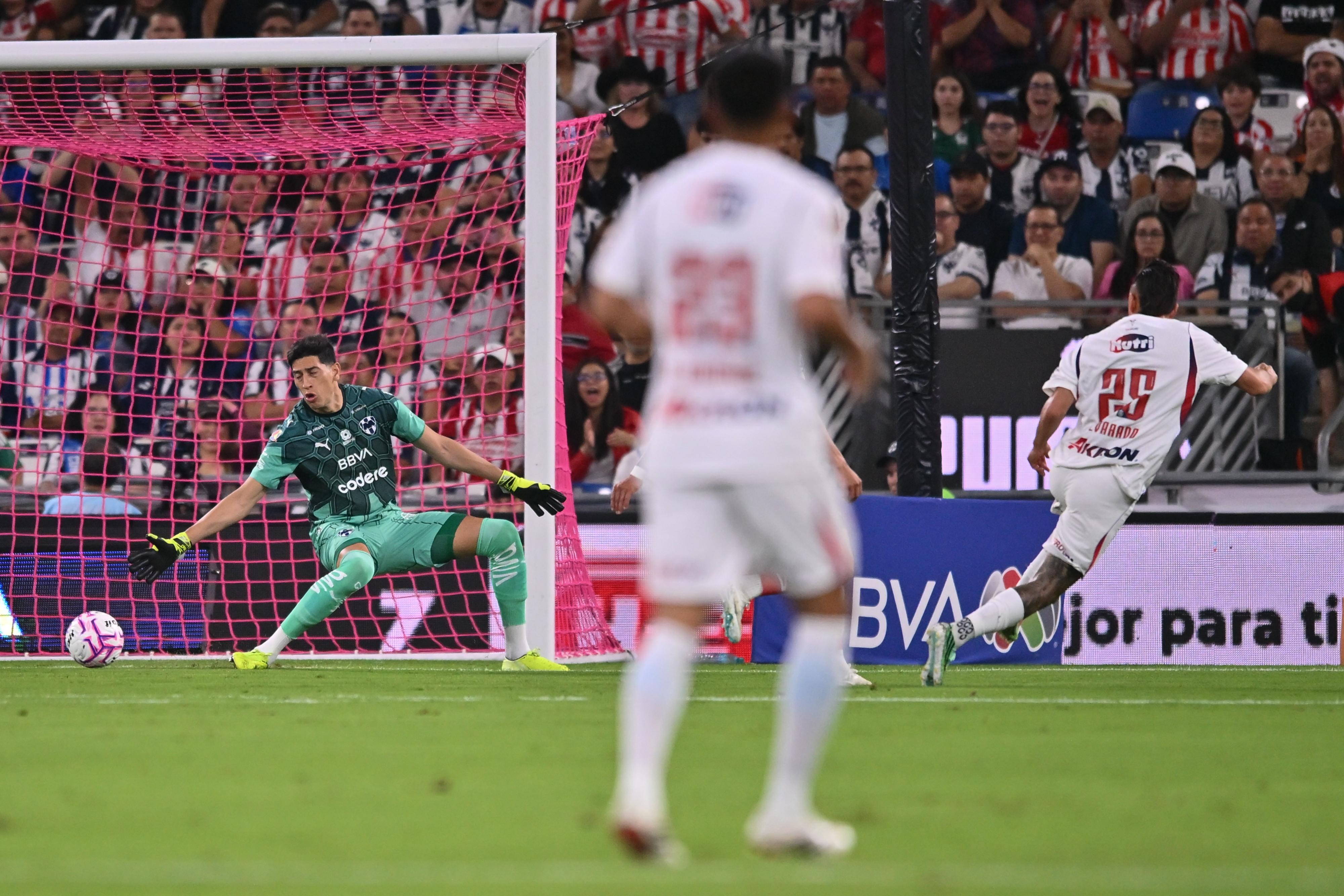 Chivas once again defeats Monterrey in Estadio BBVA