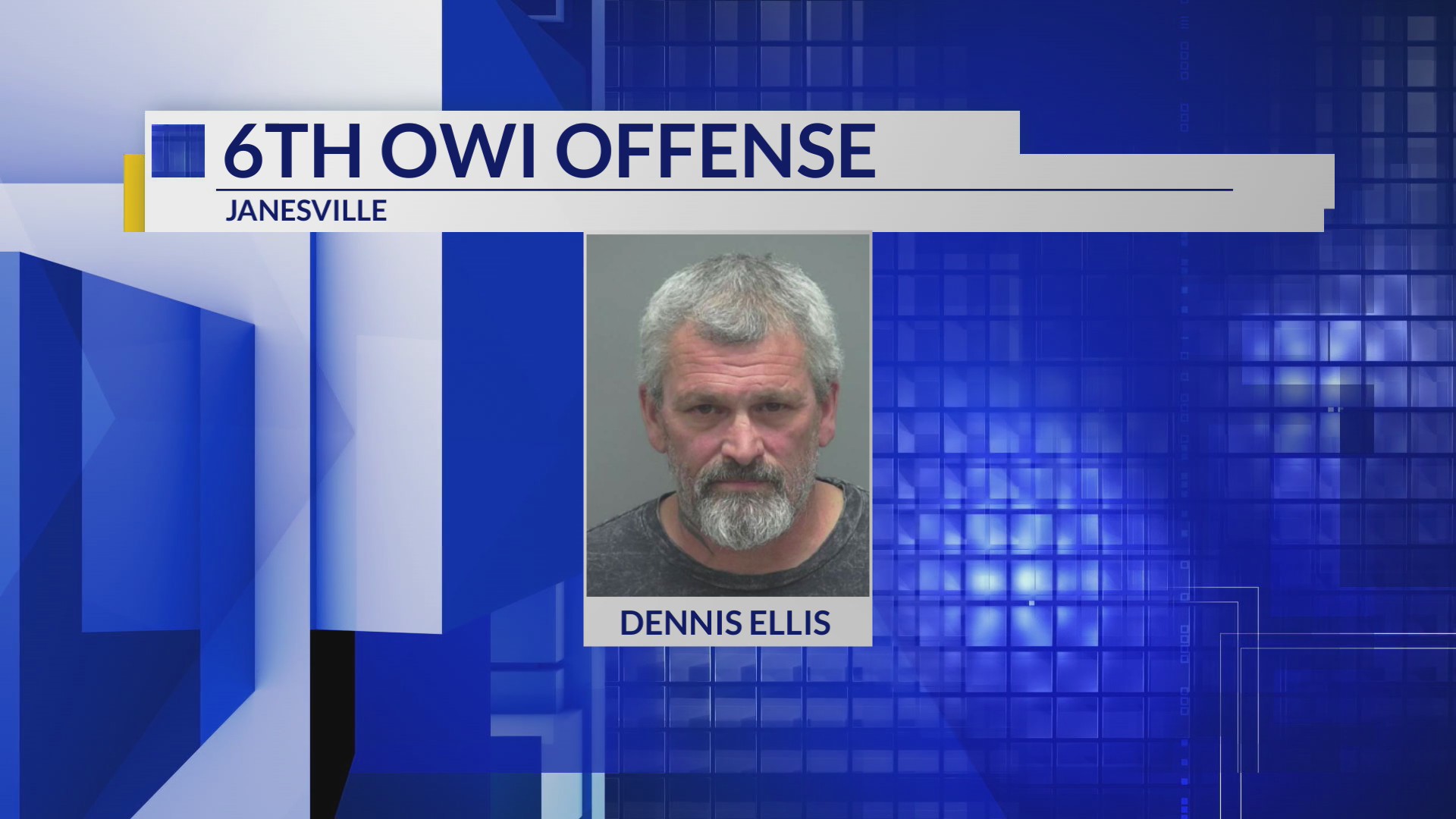 Janesville man arrested on felony sixth-offense OWI charge