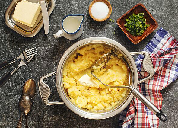 Mashed potatoes will be fluffy and smooth if you add one item - not ...