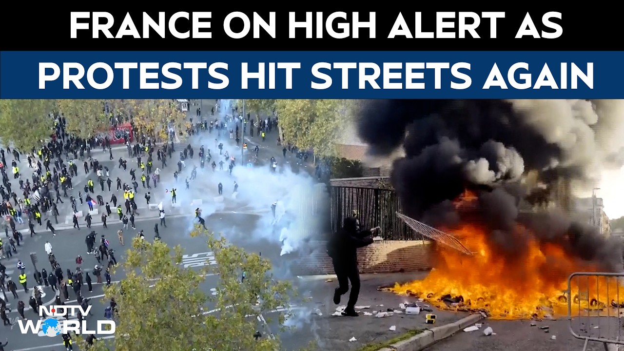Paris protest news | Anger returns to France's streets as rising costs ...