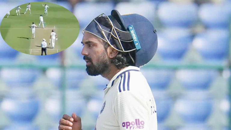KL Rahul's horror show: Duck followed by bizarre hit-wicket dismissal ...