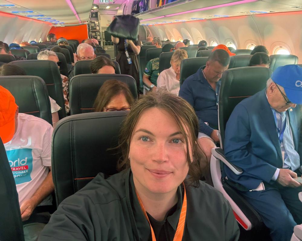 A place in the history books but no toastie: my time on board Western Sydney Airport's inaugural flight