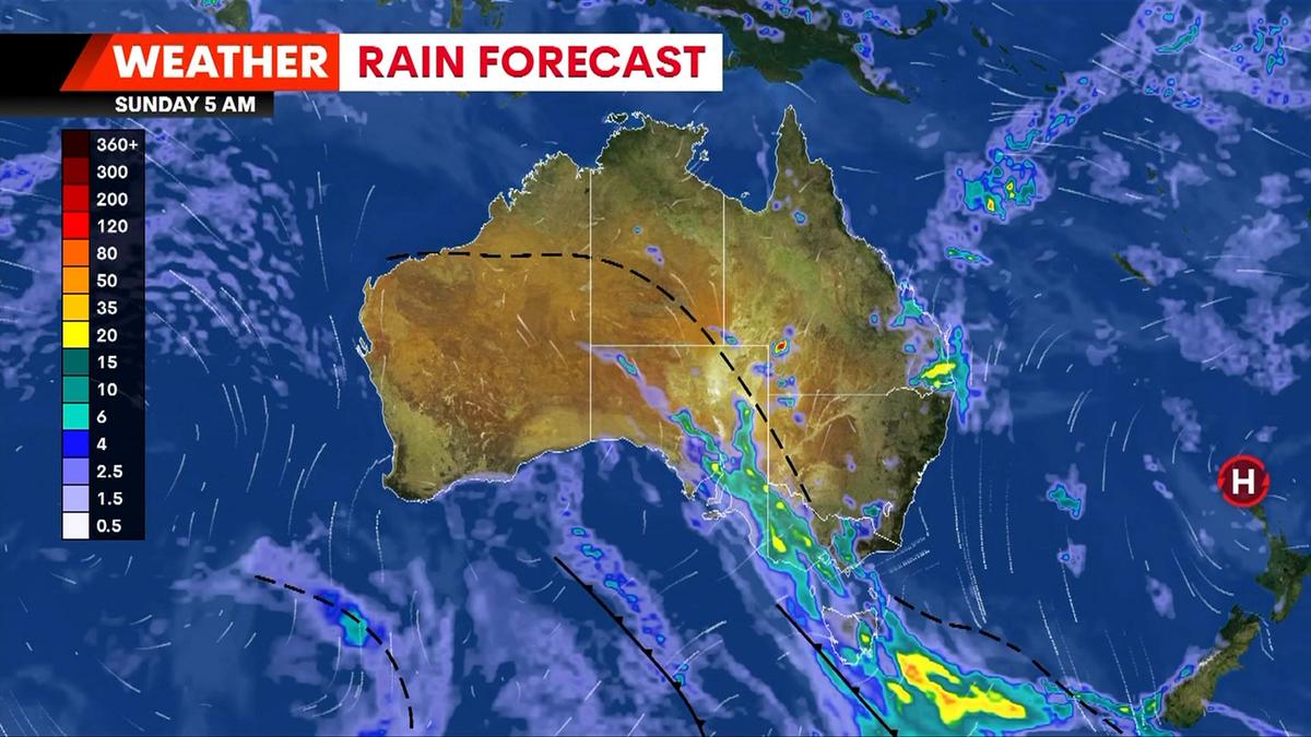 Queensland, NSW, ACT and Victoria to be hit with 'wild' rainy weather