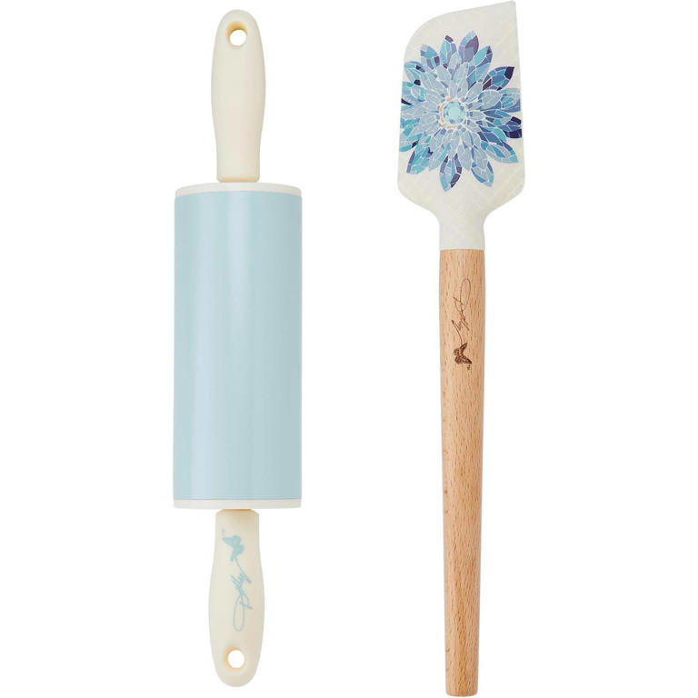 Dolly Parton’s mini spatula and rolling pin set brings country whimsy ...