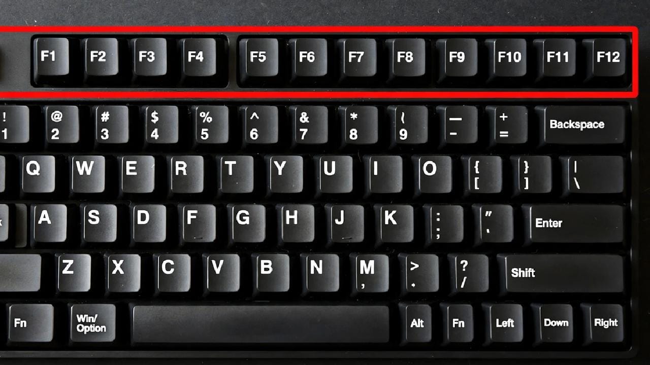 Keyboard function keys: জানেন কিবোর্ডের F1 থেকে F12 বোতামের আসল কাজ কী?