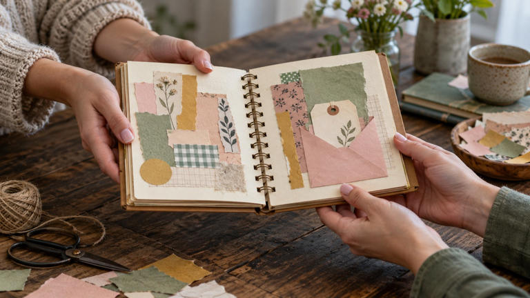Send a junk journal to friends and see what comes back