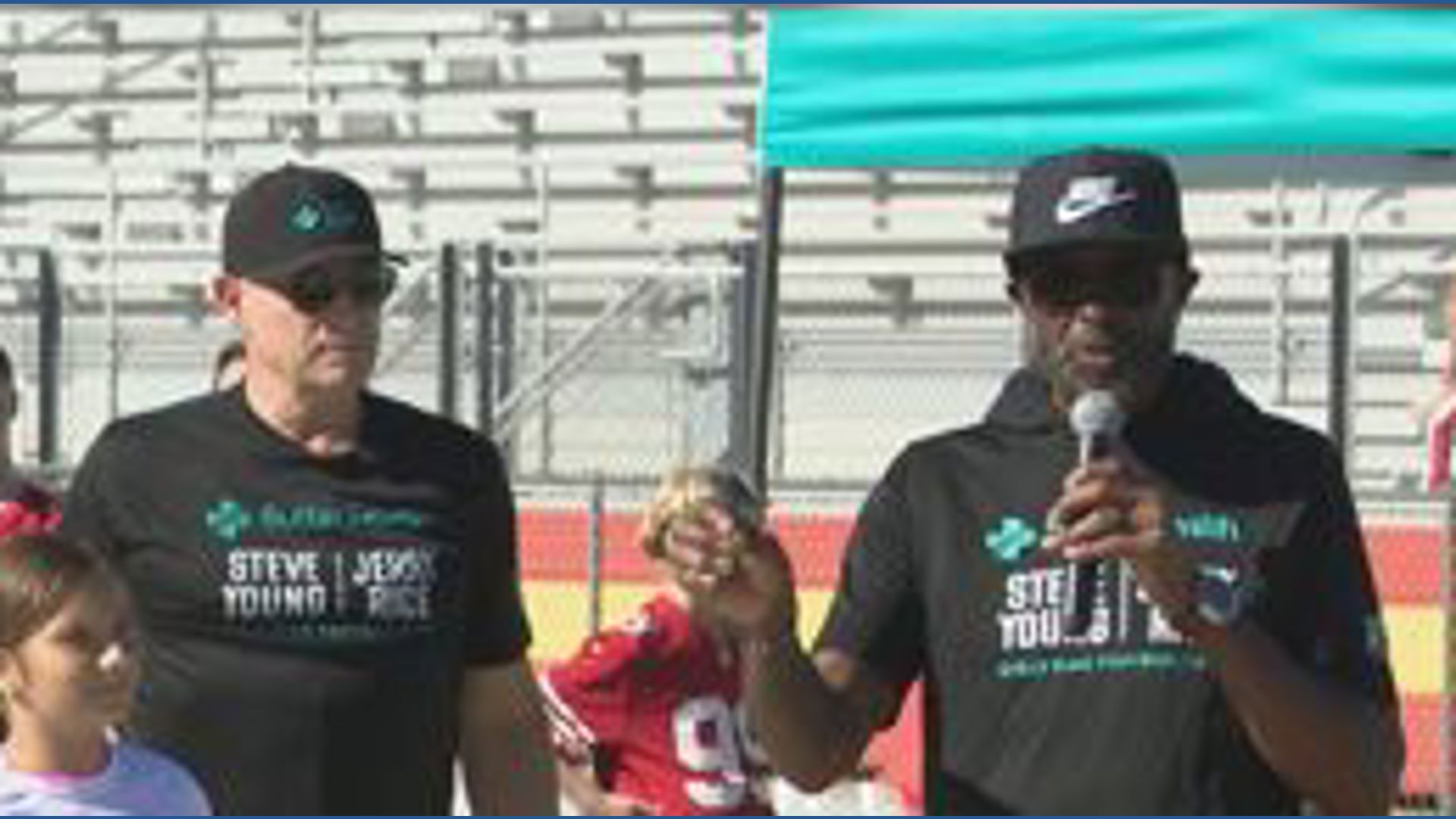 Steve Young and Jerry Rice mentor young Sacramento athletes at girls ...