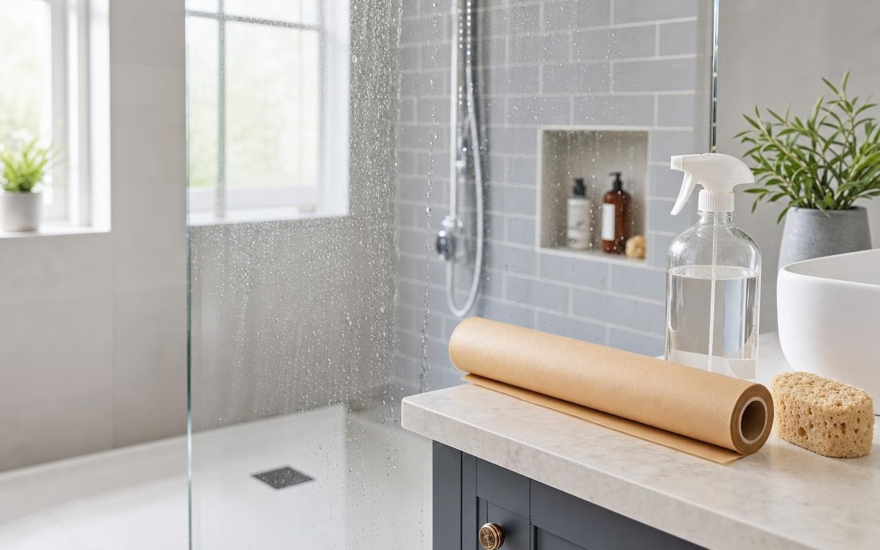This 5p Aldi kitchen staple keeps shower screens clear for weeks – but ...