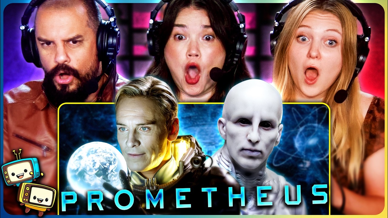 Prometheus movie reaction | First time watch | Noomi Rapace | Charlize ...