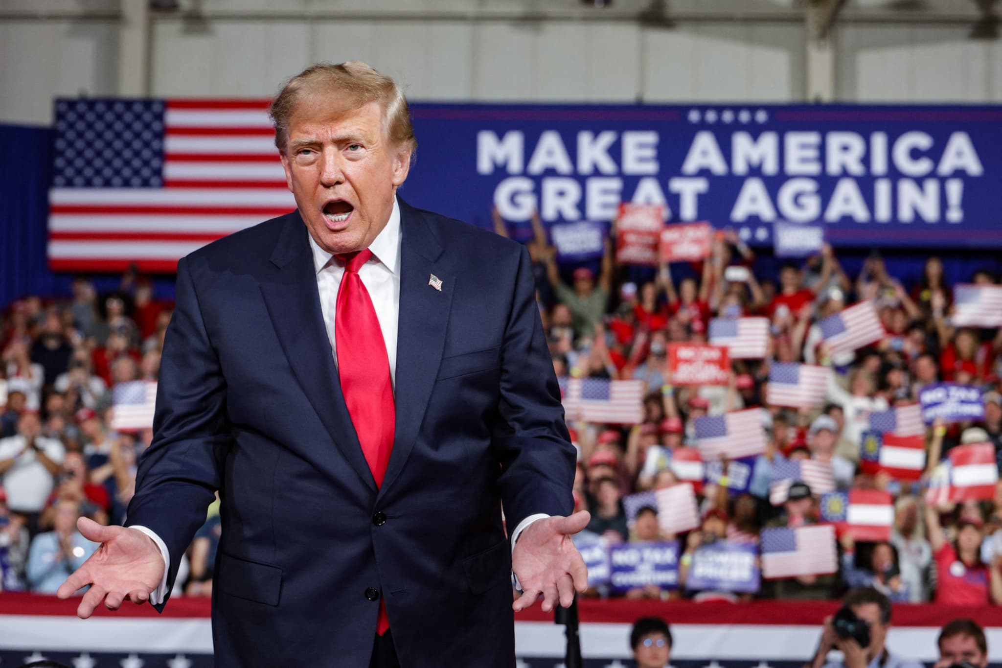 « Ils sont prêts à nous donner tout ce que l'on veut »: Donald Trump ...