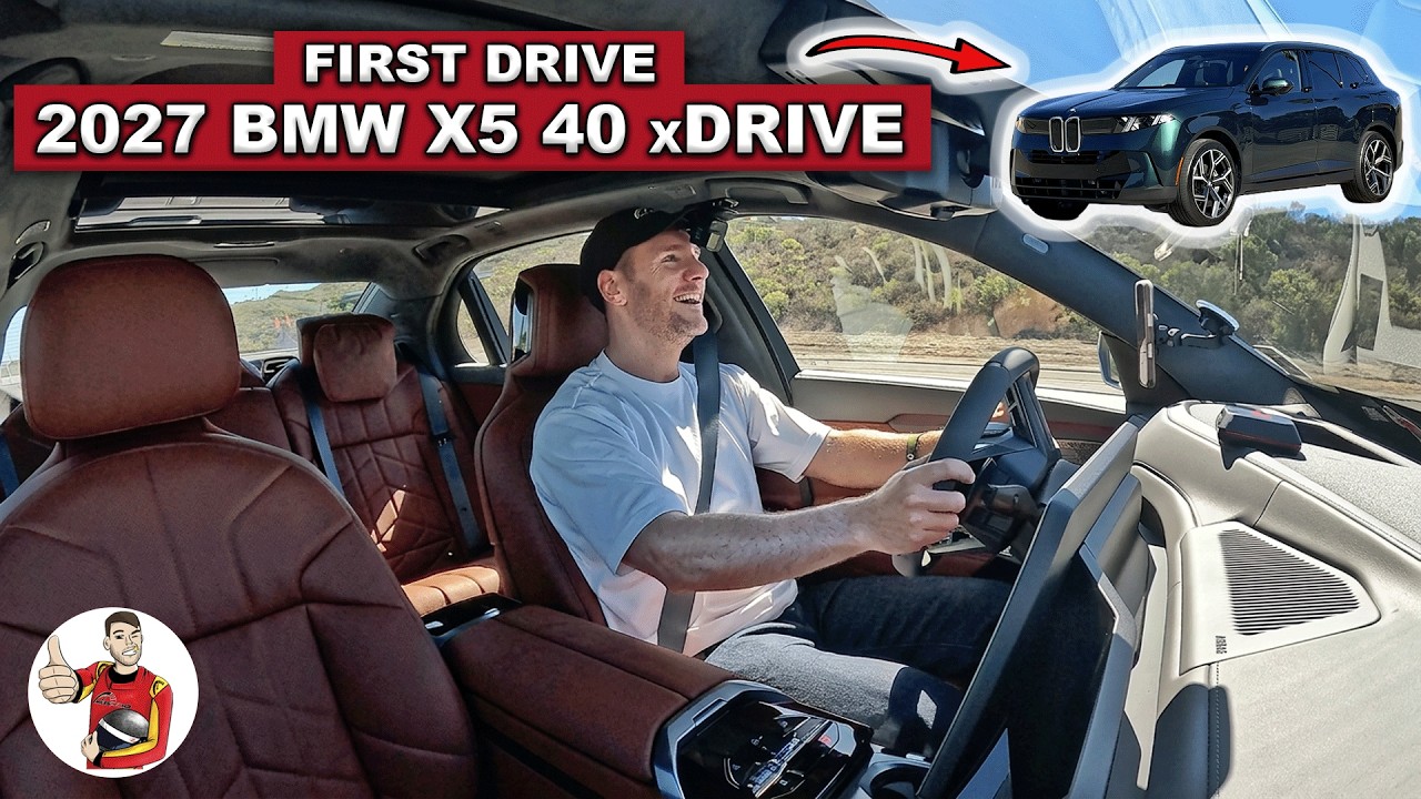 More modern, less fun? // 2027 BMW X5 first drive (POV)
