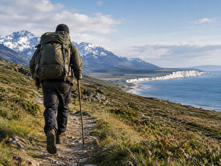 In 1998, Karl Bushby left Chile to walk to his hometown in England; 28 ...