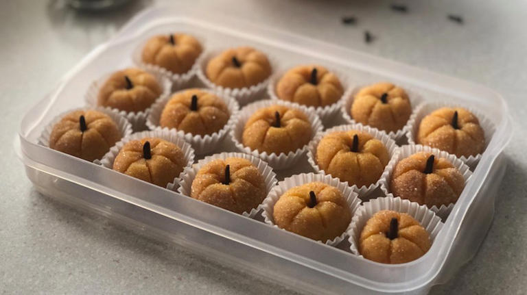 Turn a can of sweetened condensed milk and pumpkin puree into a ...