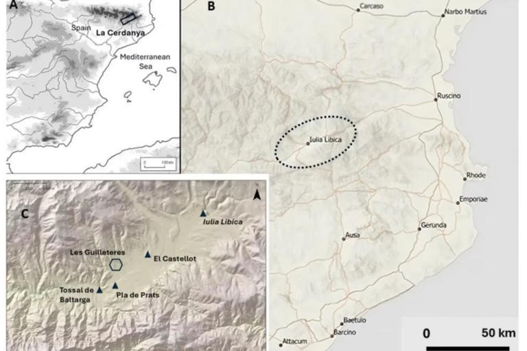 Hidden in the Spanish Pyrenees, the traces of a Roman gold rush: miners ...