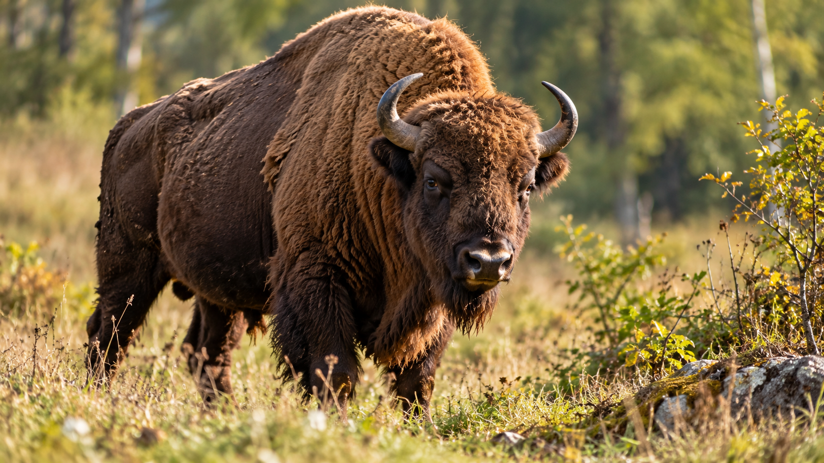 European bison - Wild World season 1 episode 7