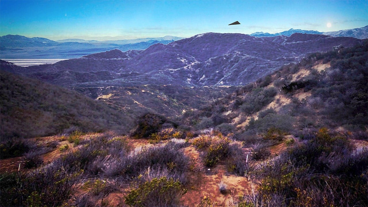 New Pentagon UFO files detail FBI agents' sighting of silent triangular ...