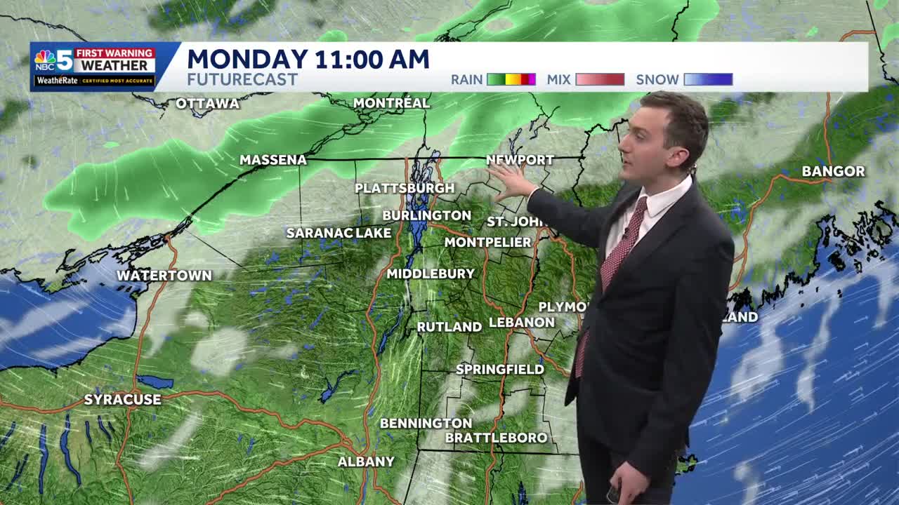 Sunny again Sunday, cold front arrives early this week in Vermont (10 ...