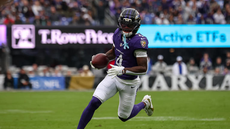 Zay Flowers 48-yard touchdown gives Ravens early 7-0 lead