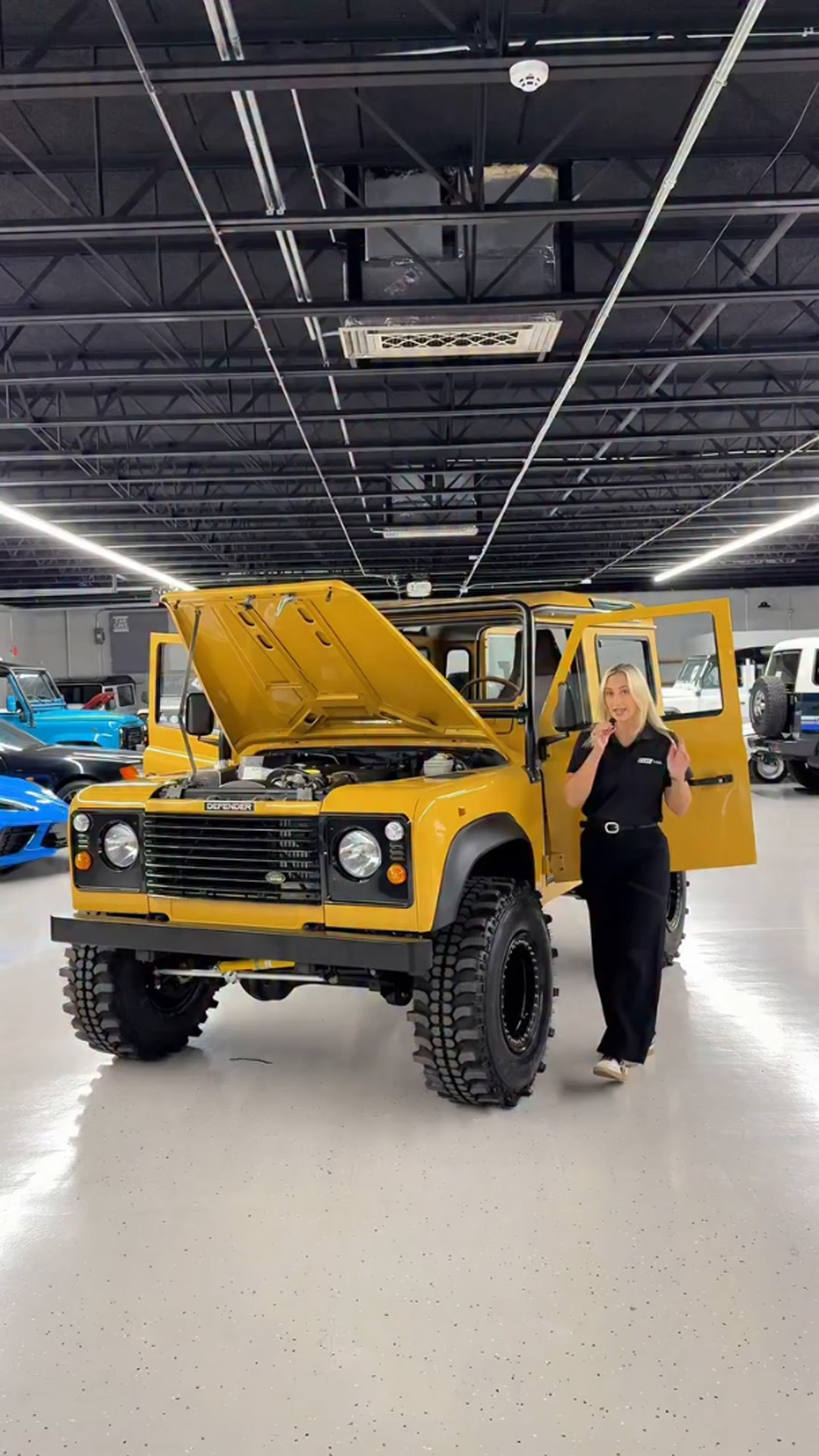 1997 Land Rover Defender 90 Camel Trophy tribute build