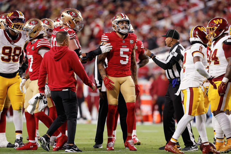 Undefeated 49ers face dangerous reality as Brock Purdy’s receiving ...