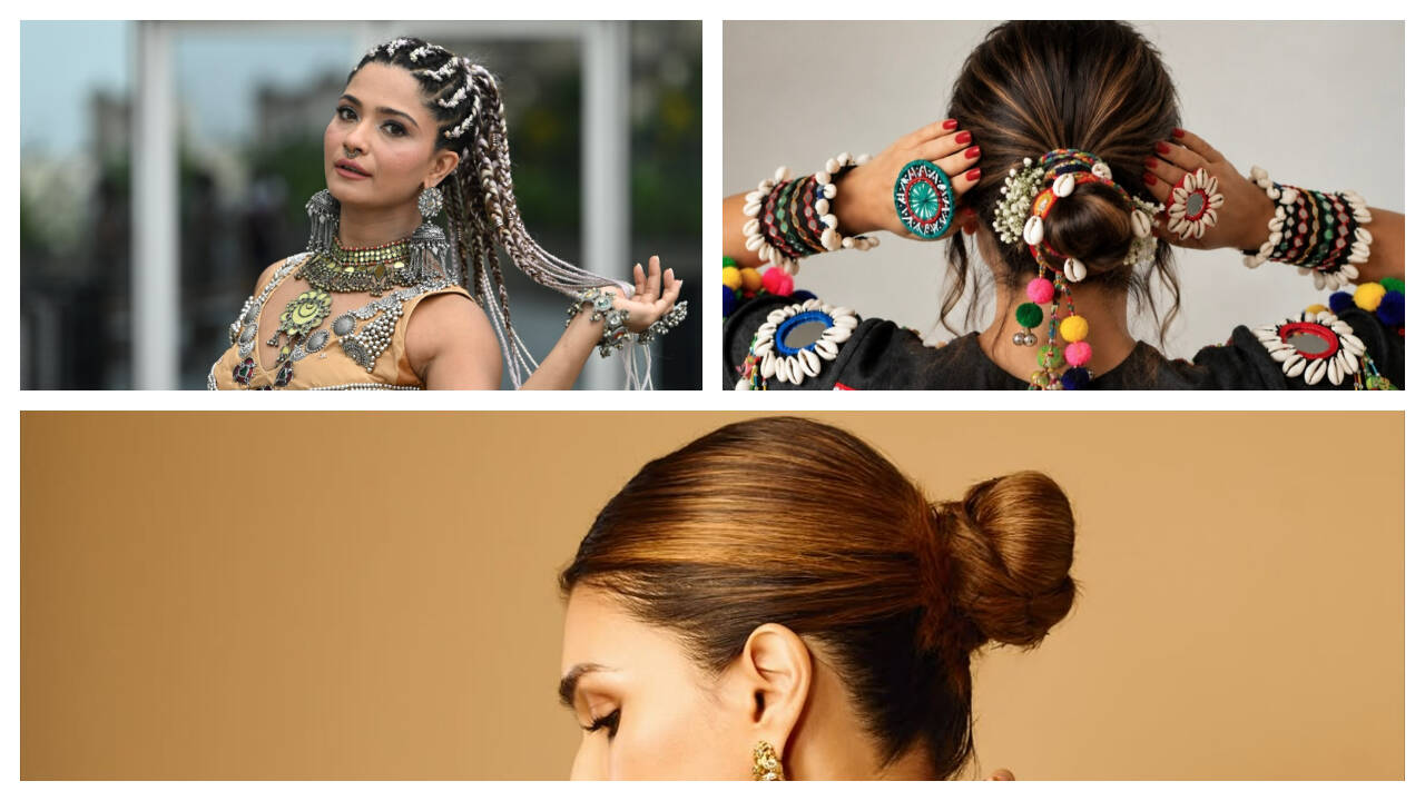 Navratri hair trends: Experts share braids, buns and frizz fixes ...