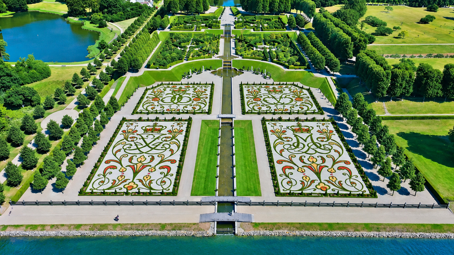 Denmark's geometric gardens reveal remarkable symmetry