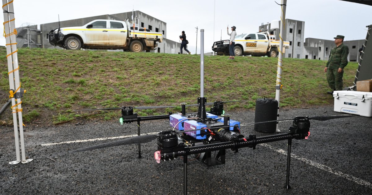 SAF puts mobile anti-drone system and airborne 5G network to the test ...
