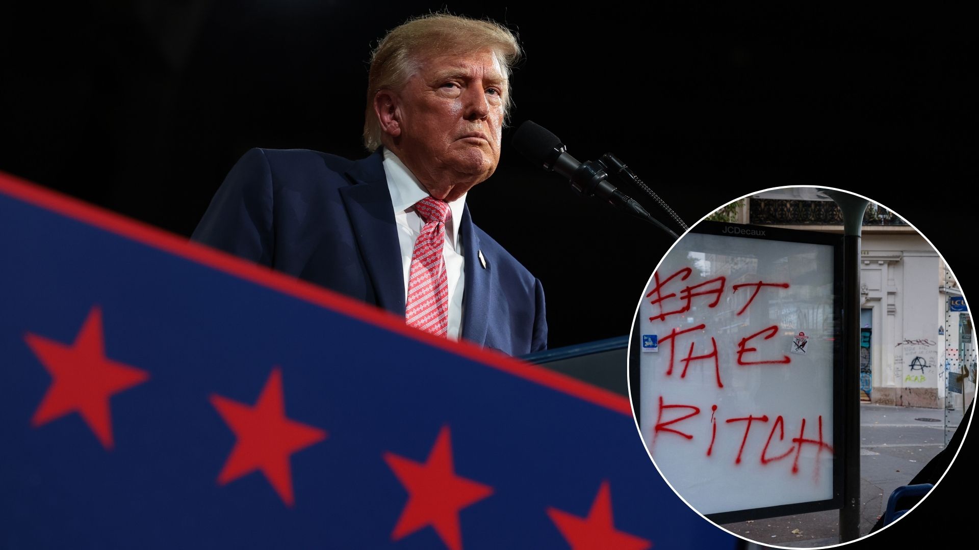 Trump claims Democrats want to bring France’s 'raging fires' to America ...