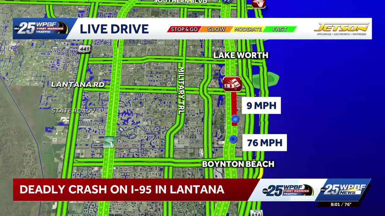 Florida Highway Patrol investigating two crashes in Palm Beach, St ...