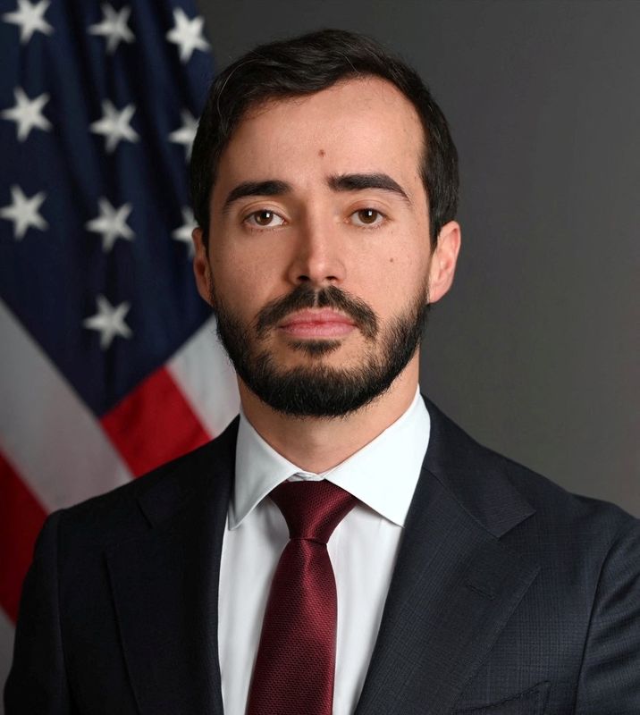 Ricardo Pita Macedo, a member of the Senior Executive Service (SES) who serves as Deputy Assistant Secretary for North America in the Department of State?s Bureau of Western Hemisphere Affairs, poses in an undated handout photograph. US Department of State/Handout via REUTERS
