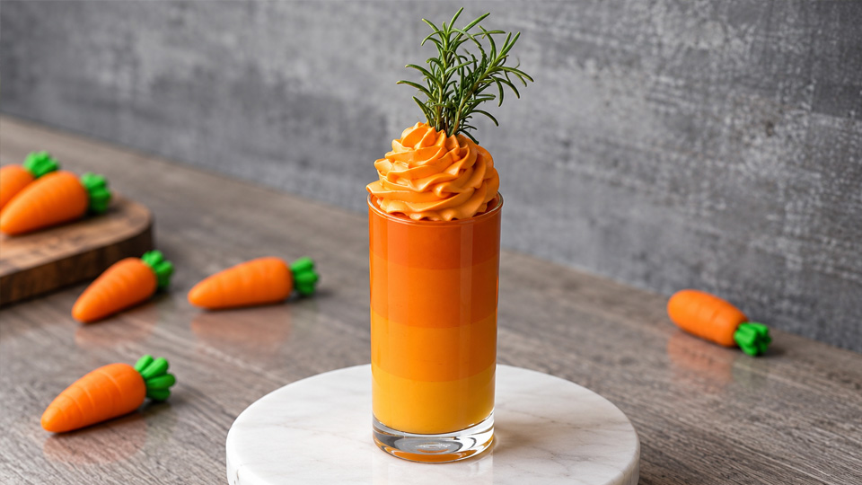 Is this the most unique carrot cake design?