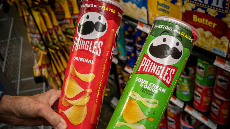 Repurpose empty Pringles cans to keep this pantry staple fresh