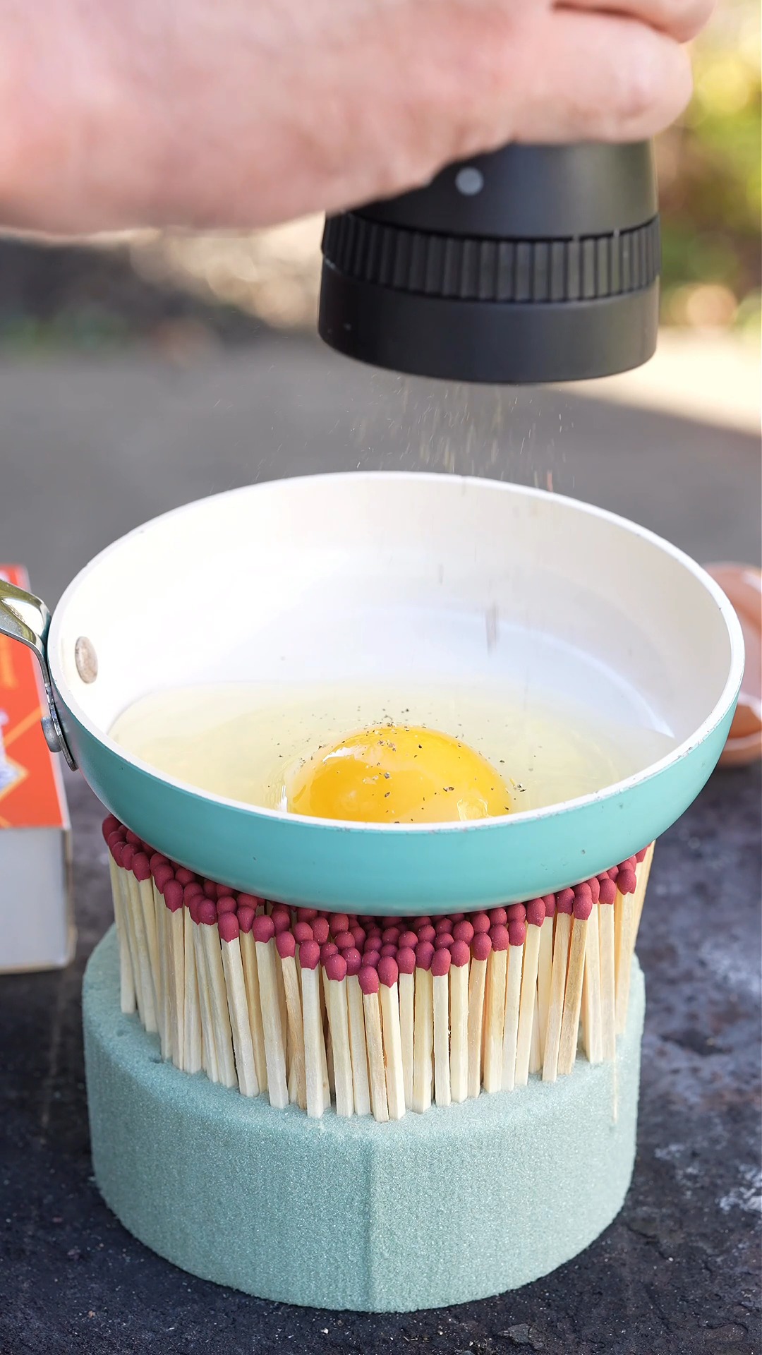 Perfect egg cooking ASMR