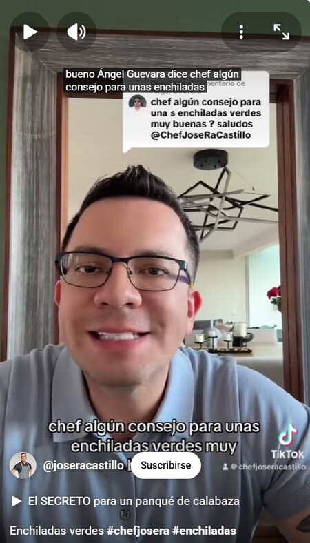 Este es el secreto del chef José Ramón Castillo para que las enchiladas ...