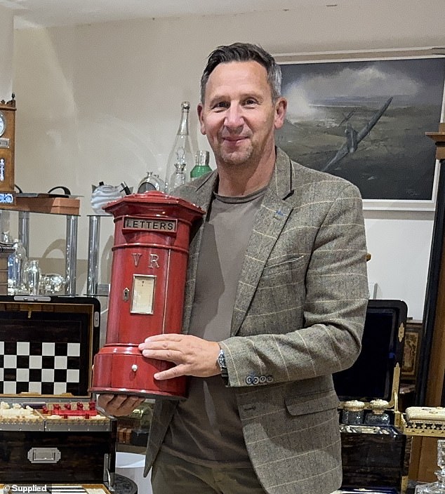 Rare 18-inch letter box star attraction at antiques festival where ...
