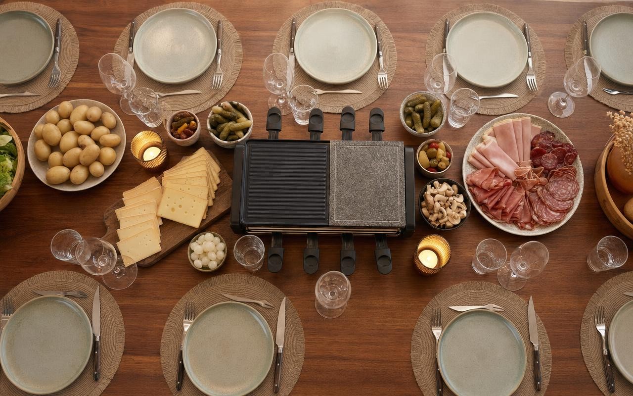 Raclette : les quantités exactes pour 11 personnes sans rien gaspiller