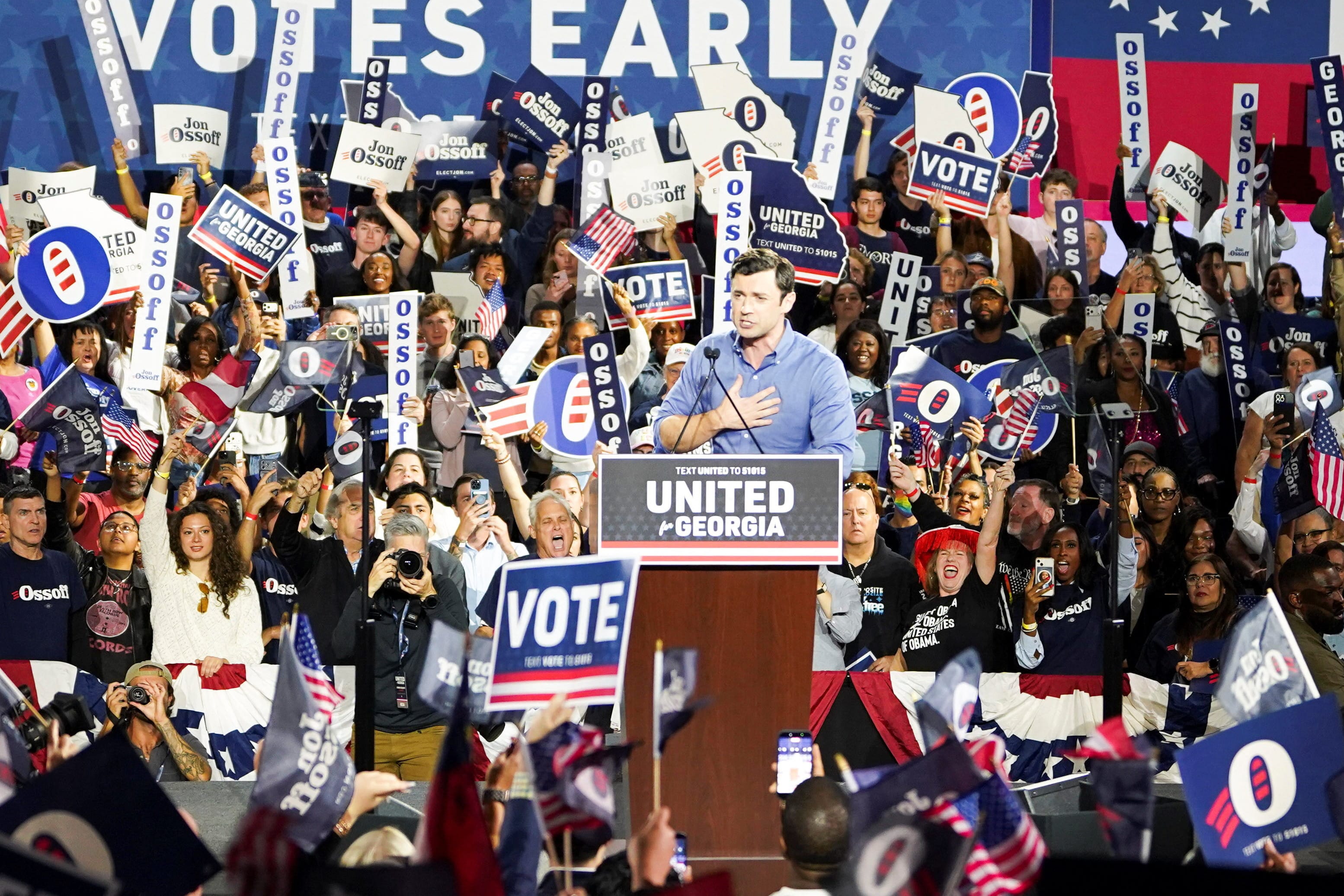 Democrats aim to flip key Senate seats as Trump's popularity sinks to ...