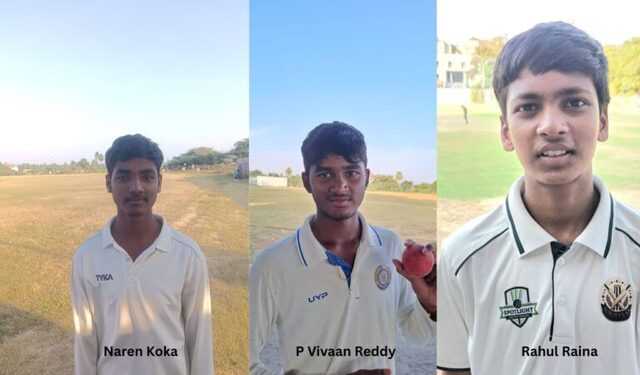 Three bowlers shine with five-wicket hauls in HCA cricket