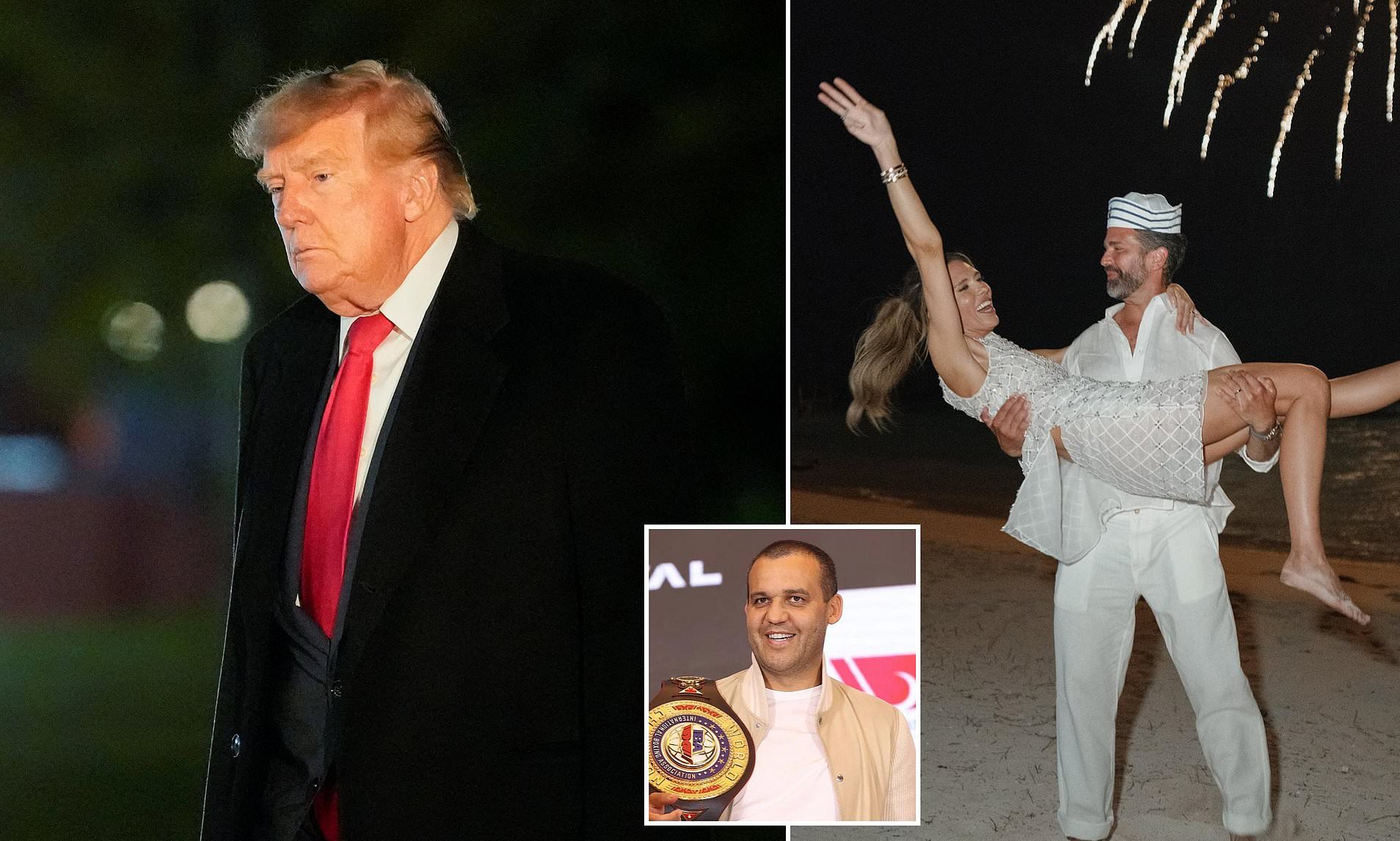 Trump bashed son Don Jr behind closed doors over Bahamas wedding party funded by Russian oligarch