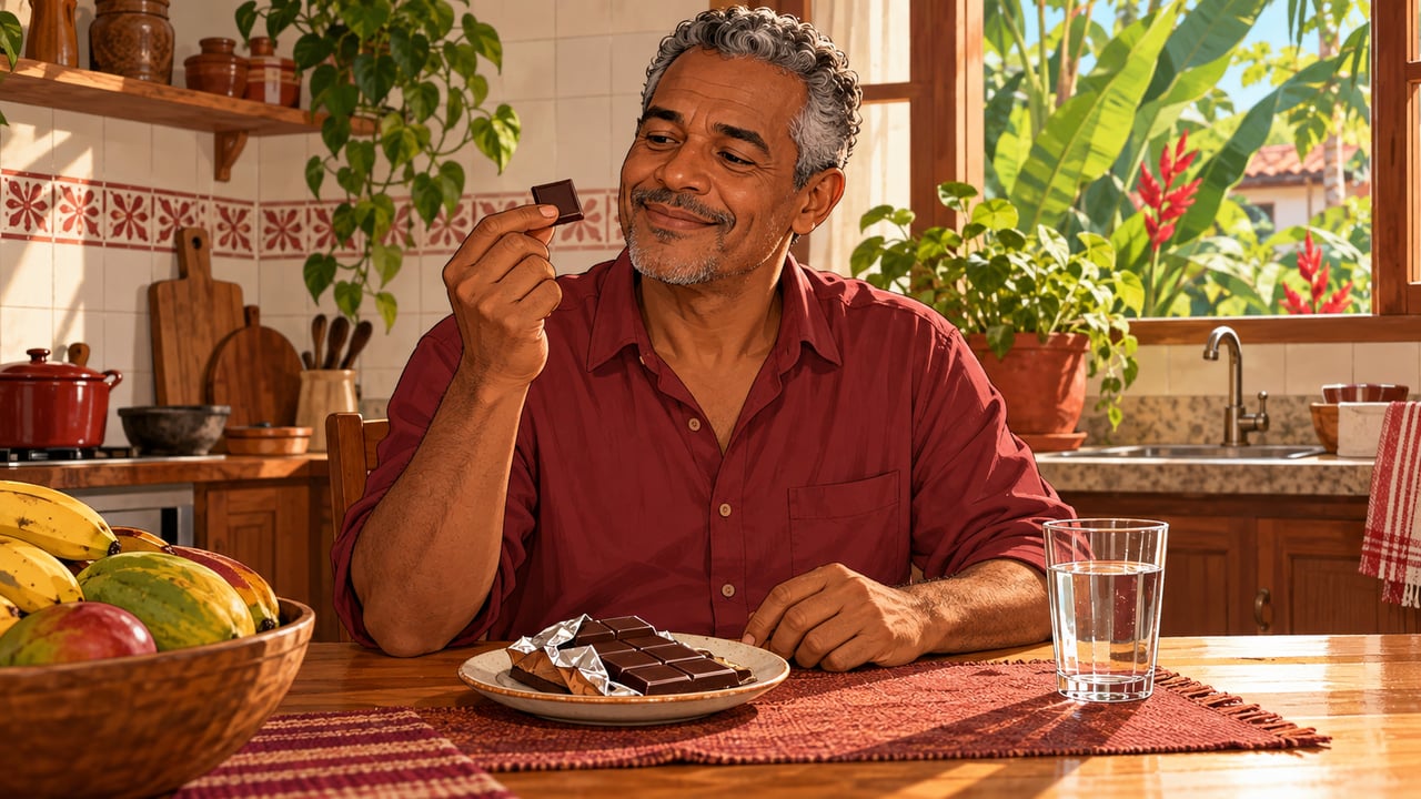 Chocolate com colesterol alto: quantos quadradinhos por dia cabem na ...
