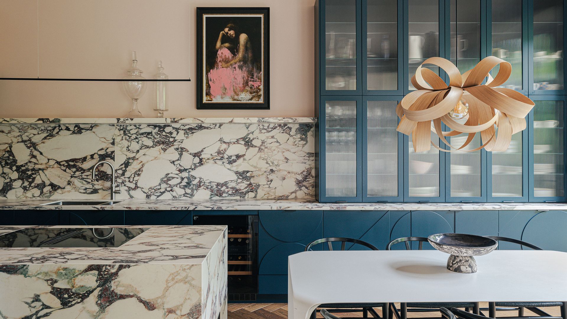 Hidden lighting is the key to making a kitchen look high-end, layered ...