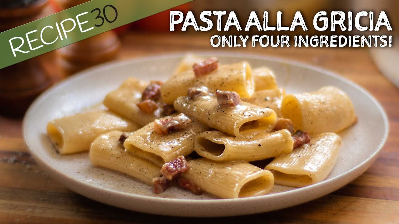 You need to taste pasta alla gricia!