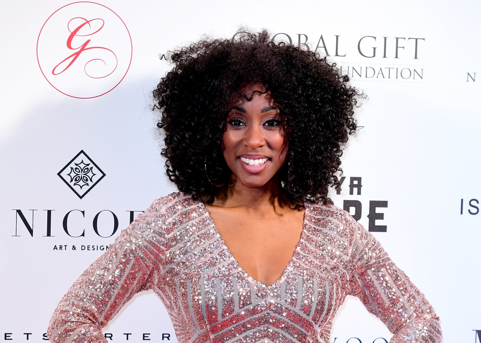 TV presenter Scarlette Douglas announces she is pregnant with first child
