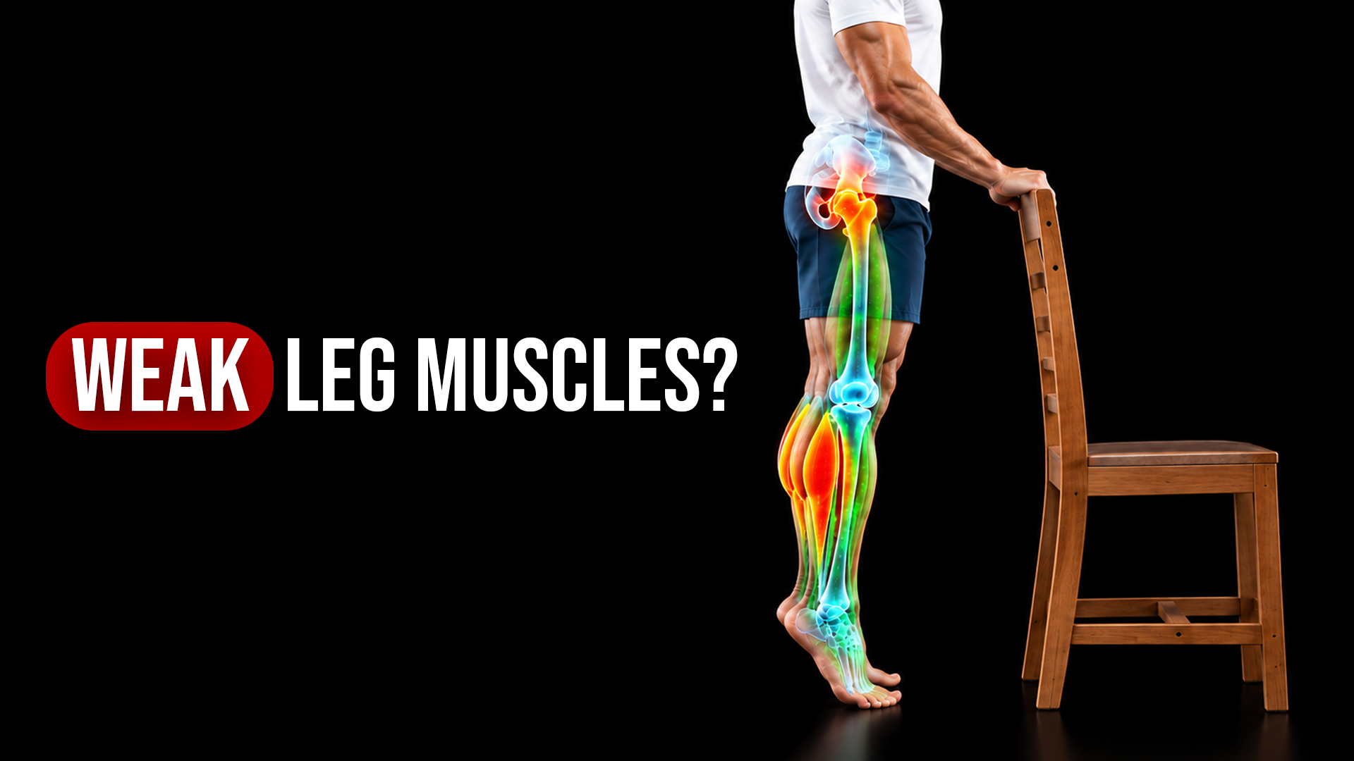 Heel raises exercise helps active seniors build stronger lower legs