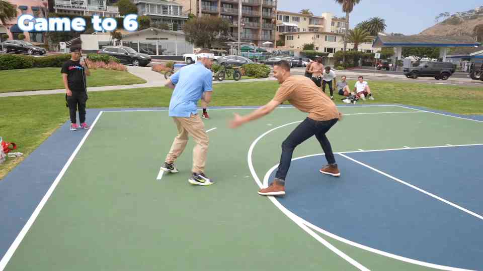 The Professor goes undercover and tricks a pro hooper into a 1v1