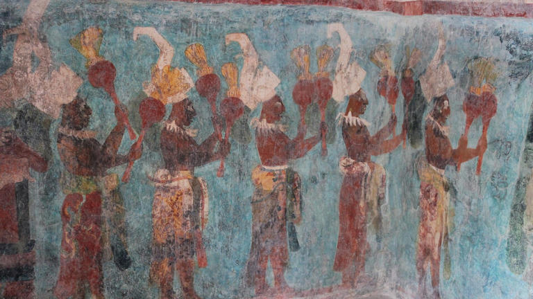20 ancient ruins that still have their original paint