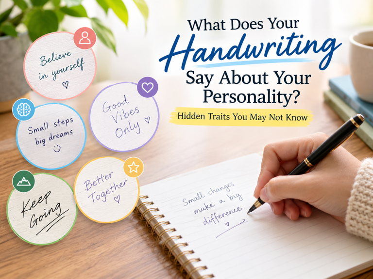 What does your handwriting say about your personality? Hidden traits ...