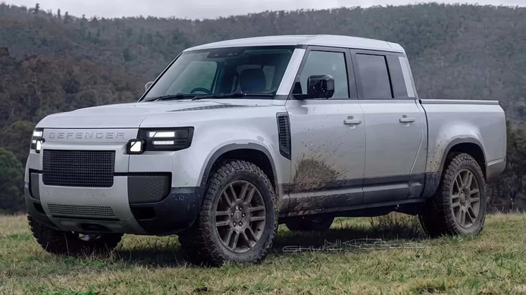 Adelantamos el futuro pick-up de Land Rover fabricado por Stellantis